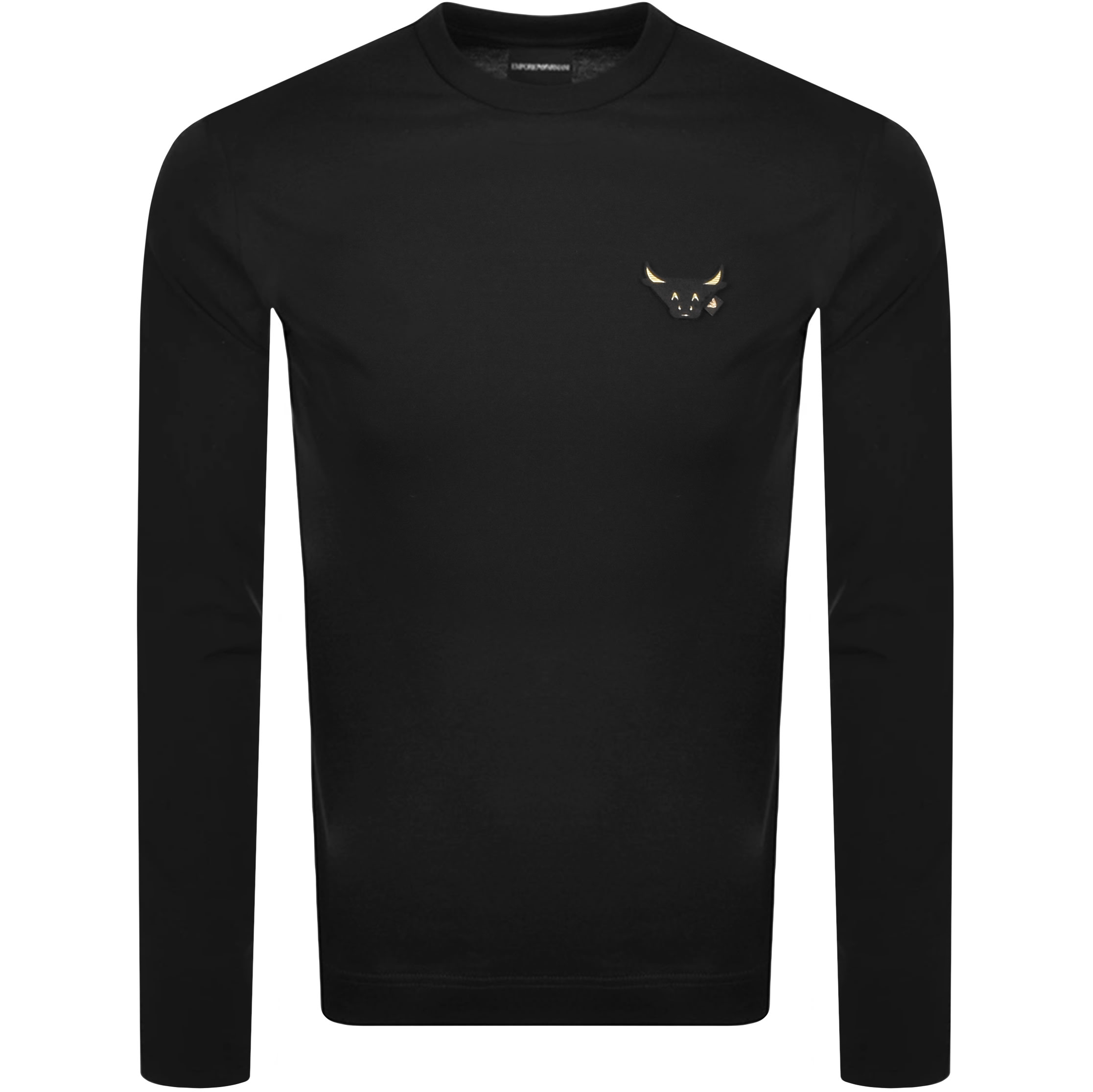 Alternative Image for ProductEmporio Armani Velcro Logo T Shirt Black1